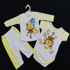 conjunto 1er dia amarillo miquito