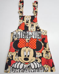 overol minnie rojo
