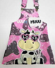 overol vaca con gafas