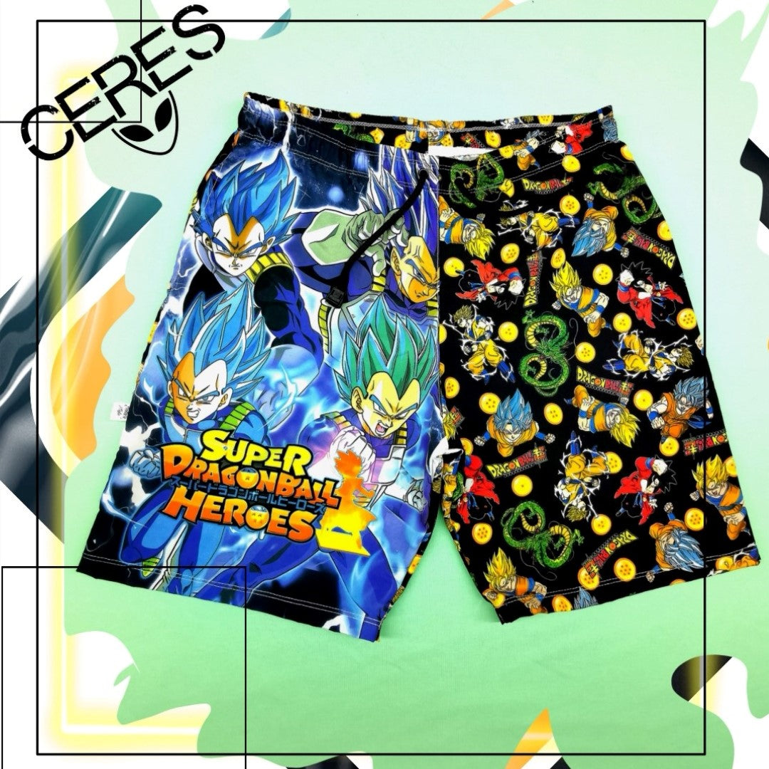 pantaloneta impermeable niño dragon ball