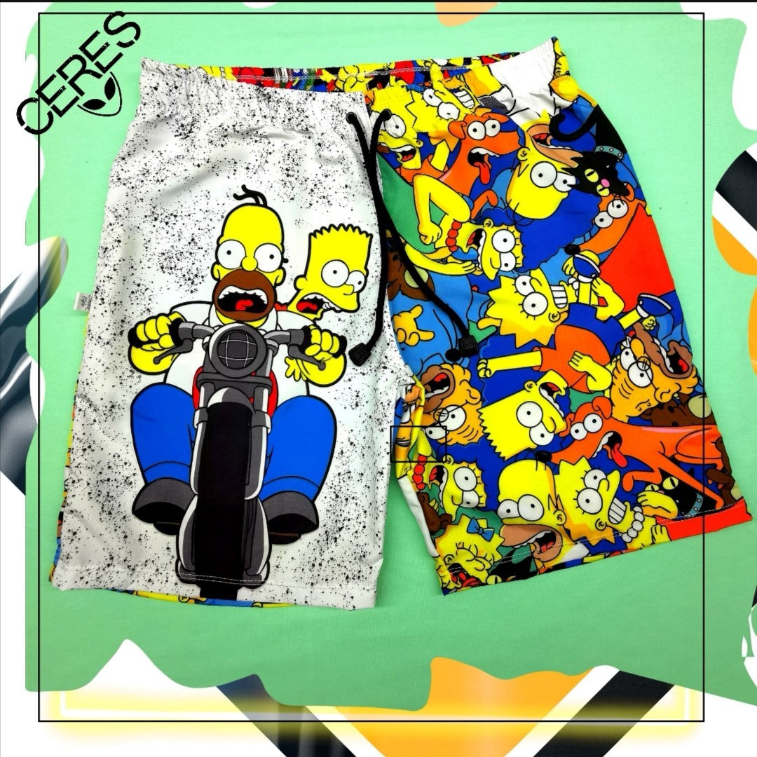 pantaloneta impermeable niño Homero moto