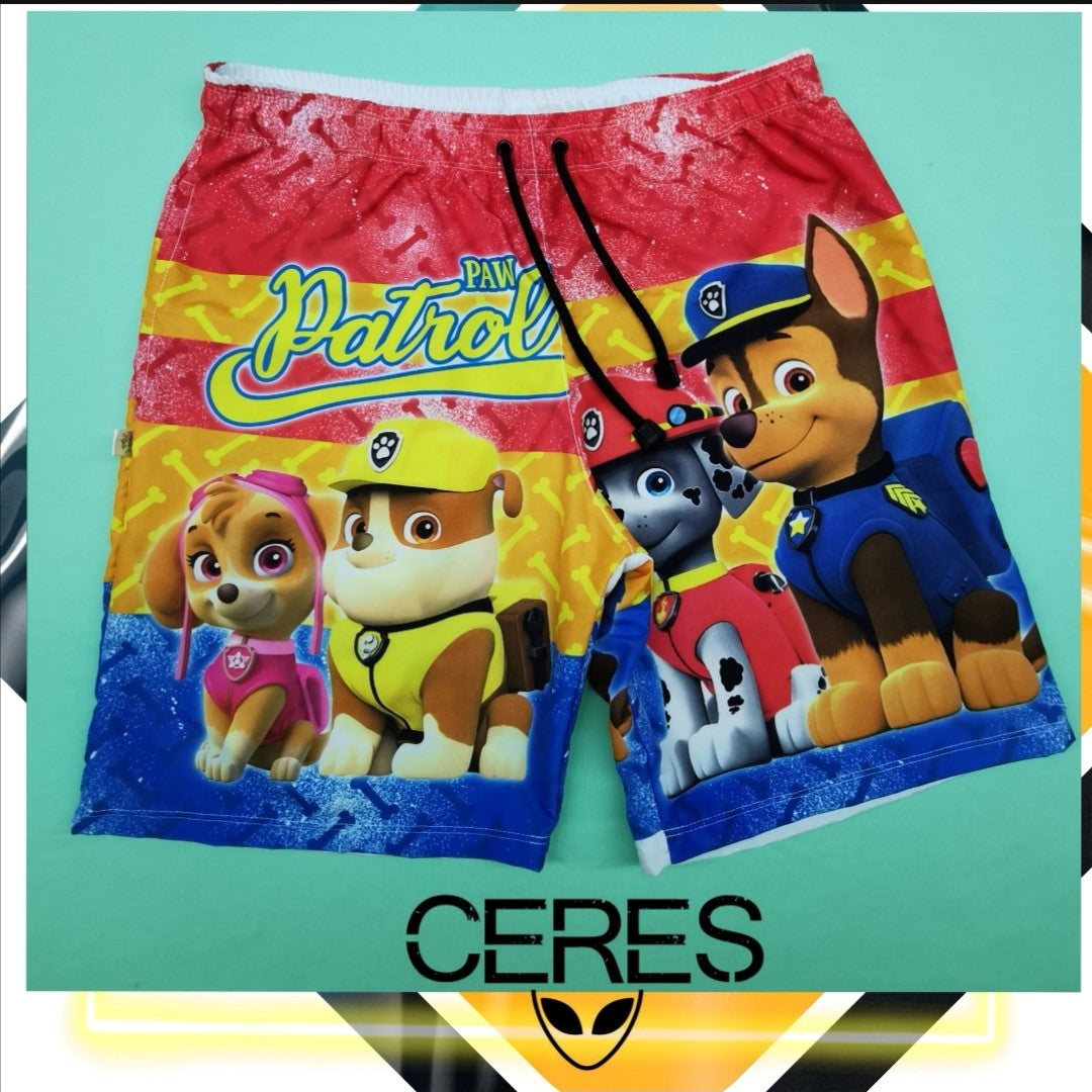 pantaloneta impermeable niño patrol