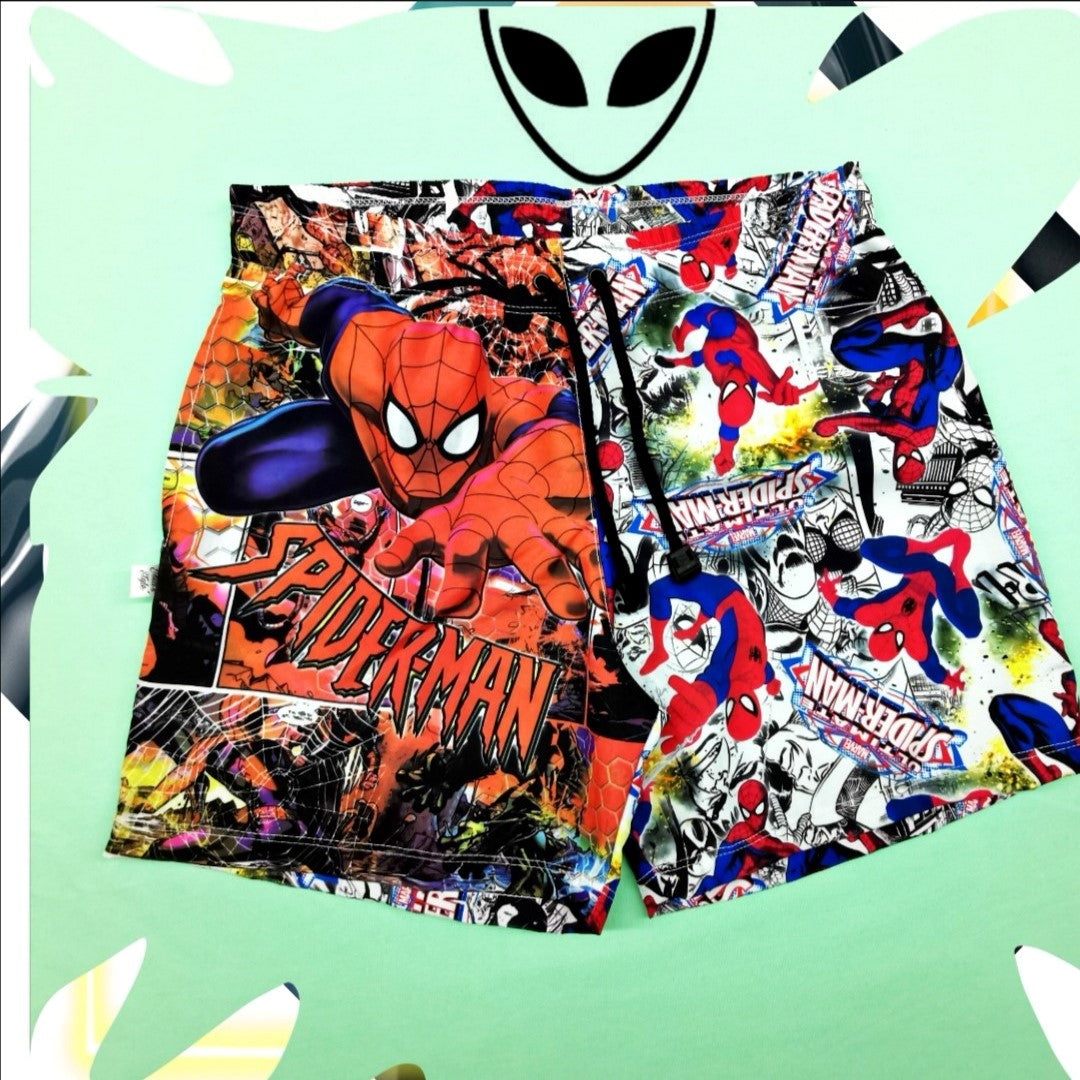 pantaloneta impermeable niño spider man
