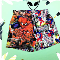 pantaloneta impermeable niño spider man
